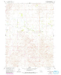 Mignery Ranch Nebraska Historical topographic map, 1:24000 scale, 7.5 X 7.5 Minute, Year 1960