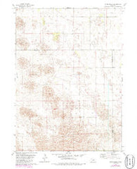 Miles Ranch Nebraska Historical topographic map, 1:24000 scale, 7.5 X 7.5 Minute, Year 1981