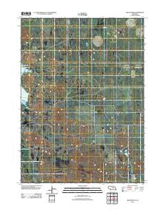 Miles Ranch Nebraska Historical topographic map, 1:24000 scale, 7.5 X 7.5 Minute, Year 2011