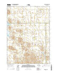 Miles Ranch Nebraska Current topographic map, 1:24000 scale, 7.5 X 7.5 Minute, Year 2014