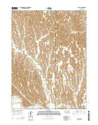 Miller SW Nebraska Current topographic map, 1:24000 scale, 7.5 X 7.5 Minute, Year 2014