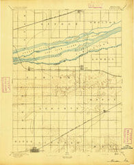 Minden Nebraska Historical topographic map, 1:62500 scale, 15 X 15 Minute, Year 1894