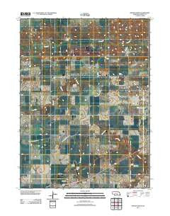 Minden North Nebraska Historical topographic map, 1:24000 scale, 7.5 X 7.5 Minute, Year 2011