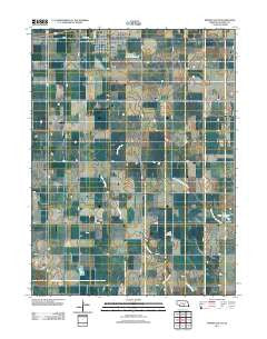 Minden South Nebraska Historical topographic map, 1:24000 scale, 7.5 X 7.5 Minute, Year 2011