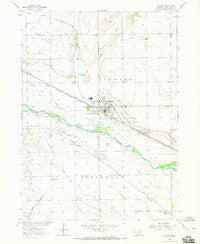 Mitchell Nebraska Historical topographic map, 1:24000 scale, 7.5 X 7.5 Minute, Year 1963