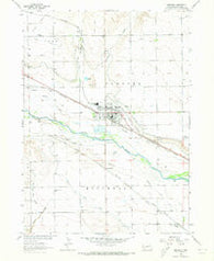 Mitchell Nebraska Historical topographic map, 1:24000 scale, 7.5 X 7.5 Minute, Year 1963