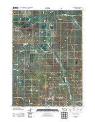 Montrose Nebraska Historical topographic map, 1:24000 scale, 7.5 X 7.5 Minute, Year 2011