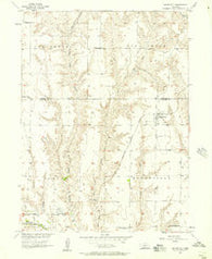 Moorefield Nebraska Historical topographic map, 1:24000 scale, 7.5 X 7.5 Minute, Year 1956