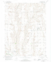 Moorefield Nebraska Historical topographic map, 1:24000 scale, 7.5 X 7.5 Minute, Year 1956
