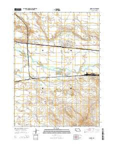 Morrill Nebraska Current topographic map, 1:24000 scale, 7.5 X 7.5 Minute, Year 2014