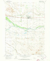 Morrill Nebraska Historical topographic map, 1:24000 scale, 7.5 X 7.5 Minute, Year 1963