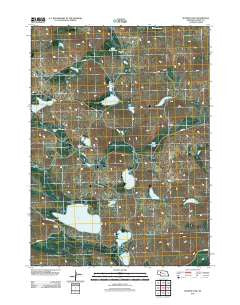 Mother Lake Nebraska Historical topographic map, 1:24000 scale, 7.5 X 7.5 Minute, Year 2011