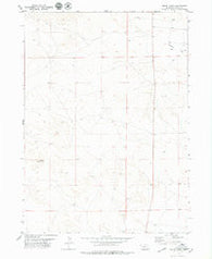Mount Edna Nebraska Historical topographic map, 1:24000 scale, 7.5 X 7.5 Minute, Year 1979