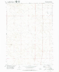 Mount Edna Nebraska Historical topographic map, 1:24000 scale, 7.5 X 7.5 Minute, Year 1979