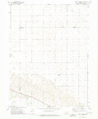 Mount Vernon Nebraska Historical topographic map, 1:24000 scale, 7.5 X 7.5 Minute, Year 1972