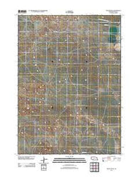 Mount Edna Nebraska Historical topographic map, 1:24000 scale, 7.5 X 7.5 Minute, Year 2011