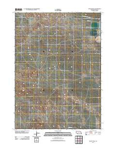 Mount Edna Nebraska Historical topographic map, 1:24000 scale, 7.5 X 7.5 Minute, Year 2011