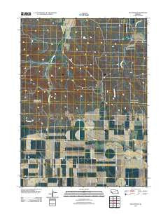 Mud Springs Nebraska Historical topographic map, 1:24000 scale, 7.5 X 7.5 Minute, Year 2011