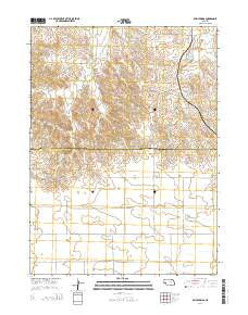 Mud Springs Nebraska Current topographic map, 1:24000 scale, 7.5 X 7.5 Minute, Year 2014