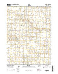 Mud Springs SE Nebraska Current topographic map, 1:24000 scale, 7.5 X 7.5 Minute, Year 2014