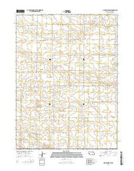 Mud Springs SW Nebraska Current topographic map, 1:24000 scale, 7.5 X 7.5 Minute, Year 2014