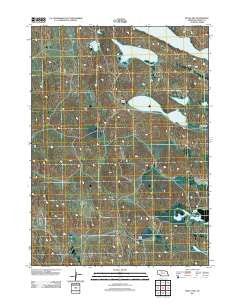 Mule Lake Nebraska Historical topographic map, 1:24000 scale, 7.5 X 7.5 Minute, Year 2011