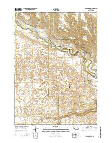 Muleshoe Creek Nebraska Current topographic map, 1:24000 scale, 7.5 X 7.5 Minute, Year 2014
