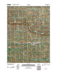 Mullen Nebraska Historical topographic map, 1:24000 scale, 7.5 X 7.5 Minute, Year 2011