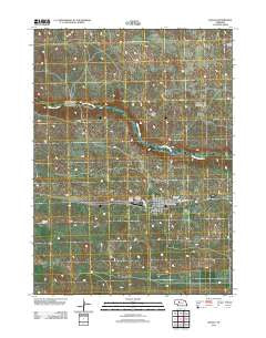 Mullen Nebraska Historical topographic map, 1:24000 scale, 7.5 X 7.5 Minute, Year 2011