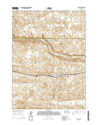 Mullen Nebraska Current topographic map, 1:24000 scale, 7.5 X 7.5 Minute, Year 2014