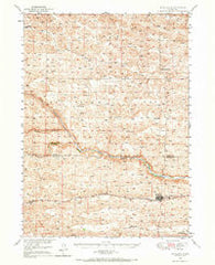 Mullen Nebraska Historical topographic map, 1:62500 scale, 15 X 15 Minute, Year 1948