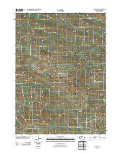 Mullen NE Nebraska Historical topographic map, 1:24000 scale, 7.5 X 7.5 Minute, Year 2011