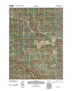 Mullen NW Nebraska Historical topographic map, 1:24000 scale, 7.5 X 7.5 Minute, Year 2011