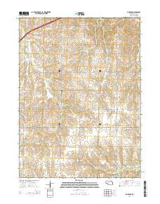 Murdock Nebraska Current topographic map, 1:24000 scale, 7.5 X 7.5 Minute, Year 2014
