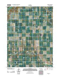 Murphy Nebraska Historical topographic map, 1:24000 scale, 7.5 X 7.5 Minute, Year 2011