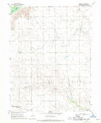 Murphy Nebraska Historical topographic map, 1:24000 scale, 7.5 X 7.5 Minute, Year 1969