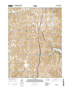 Murray Nebraska Current topographic map, 1:24000 scale, 7.5 X 7.5 Minute, Year 2014