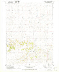 Murray Lake SW Nebraska Historical topographic map, 1:24000 scale, 7.5 X 7.5 Minute, Year 1979