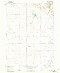 Murray Lake Nebraska Historical topographic map, 1:24000 scale, 7.5 X 7.5 Minute, Year 1960