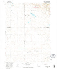 Murray Lake Nebraska Historical topographic map, 1:24000 scale, 7.5 X 7.5 Minute, Year 1960