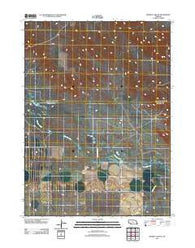 Murray Lake NE Nebraska Historical topographic map, 1:24000 scale, 7.5 X 7.5 Minute, Year 2011
