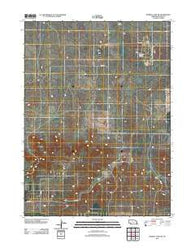 Murray Lake SW Nebraska Historical topographic map, 1:24000 scale, 7.5 X 7.5 Minute, Year 2011