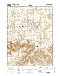 Murray Lake SW Nebraska Current topographic map, 1:24000 scale, 7.5 X 7.5 Minute, Year 2014
