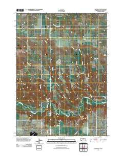 Naper NW Nebraska Historical topographic map, 1:24000 scale, 7.5 X 7.5 Minute, Year 2011