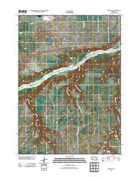 Naper SW Nebraska Historical topographic map, 1:24000 scale, 7.5 X 7.5 Minute, Year 2011