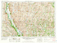 Nebraska City Nebraska Historical topographic map, 1:250000 scale, 1 X 2 Degree, Year 1958