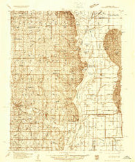 Nehawka Nebraska Historical topographic map, 1:48000 scale, 15 X 15 Minute, Year 1935