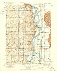 Nehawka Nebraska Historical topographic map, 1:62500 scale, 15 X 15 Minute, Year 1940