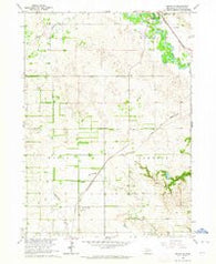 Neligh SE Nebraska Historical topographic map, 1:24000 scale, 7.5 X 7.5 Minute, Year 1963