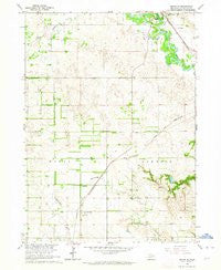 Neligh SE Nebraska Historical topographic map, 1:24000 scale, 7.5 X 7.5 Minute, Year 1963